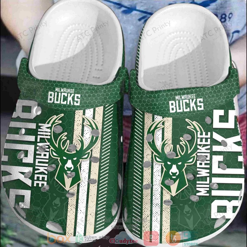 NBA_Milwaukee_Bucks_Green_Crocband_Crocs_Clog_Shoes