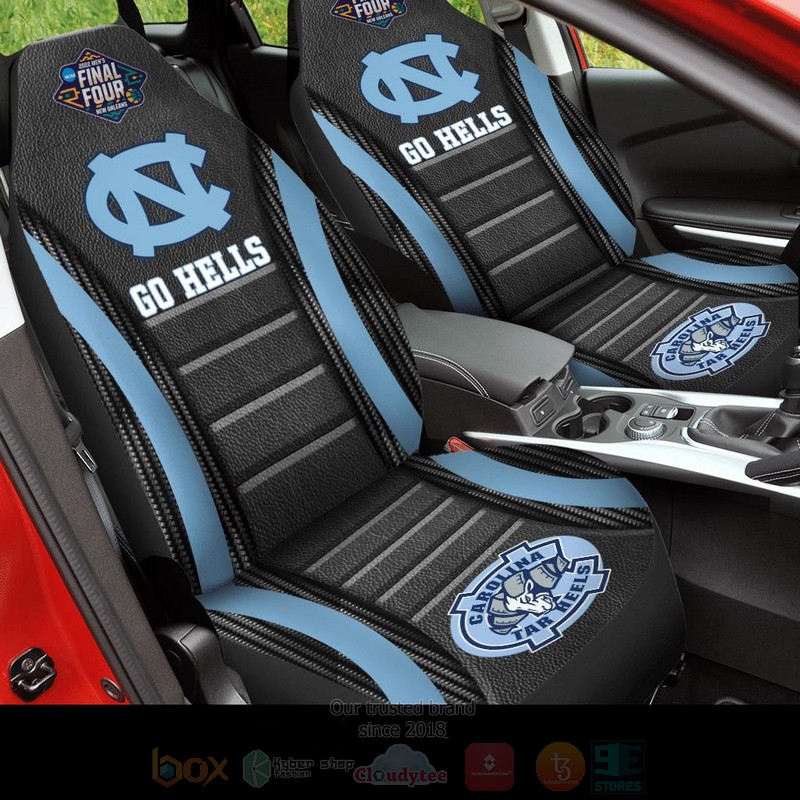 NCAA_North_Carolina_Tar_Heels_Go_Hells_Black-Blues_Car_Seat_Cover
