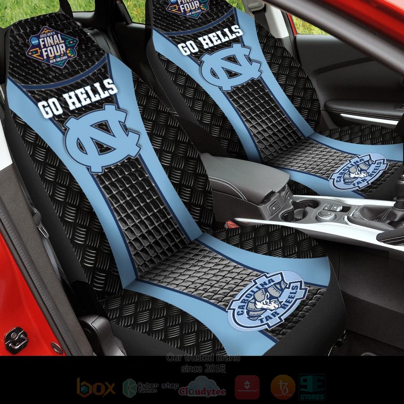 NCAA_North_Carolina_Tar_Heels_Go_Hells_Light_Blue-Black_Car_Seat_Cover