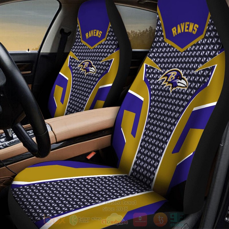 NFL_Baltimore_Ravens_Purple-Brown_Car_Seat_Cover_1
