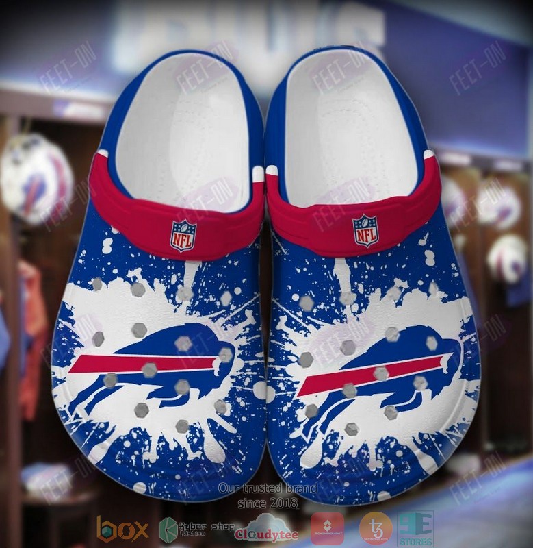 NFL_Buffalo_Bills_Blue-White_Crocband_Crocs_Clog_Shoes