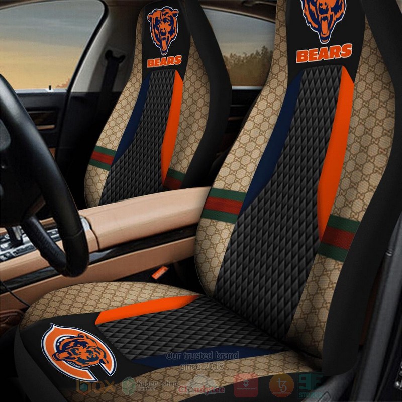 NFL_Chicago_Bears_Black_Car_Seat_Cover