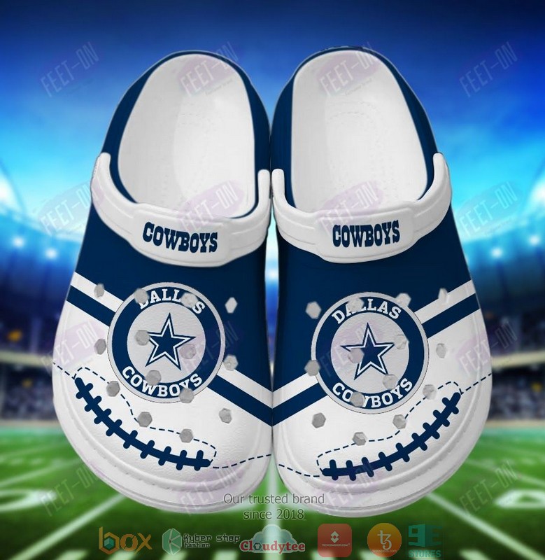NFL_Dallas_Cowboys_Navy-White_Crocband_Crocs_Clog_Shoes