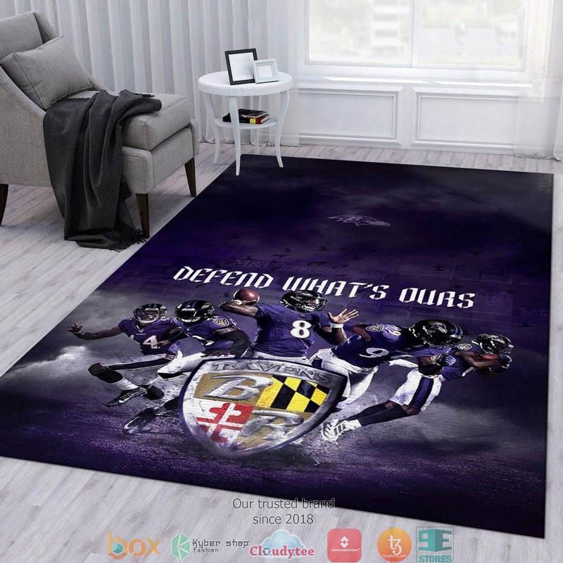 NFL_Defend_Baltimore_Ravens_Rug_Carpet