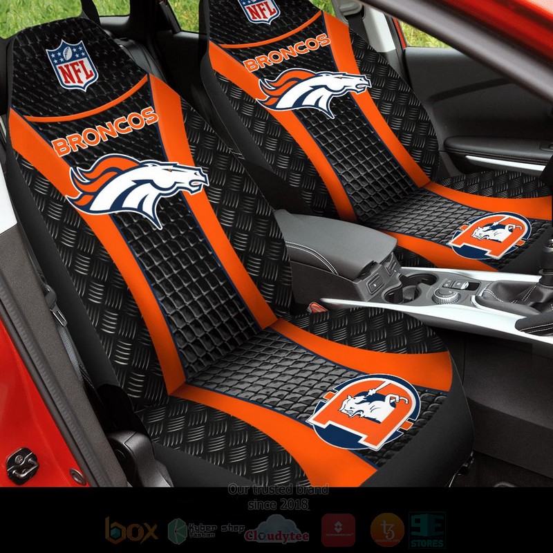 NFL_Denver_Broncos_Black_Car_Seat_Cover