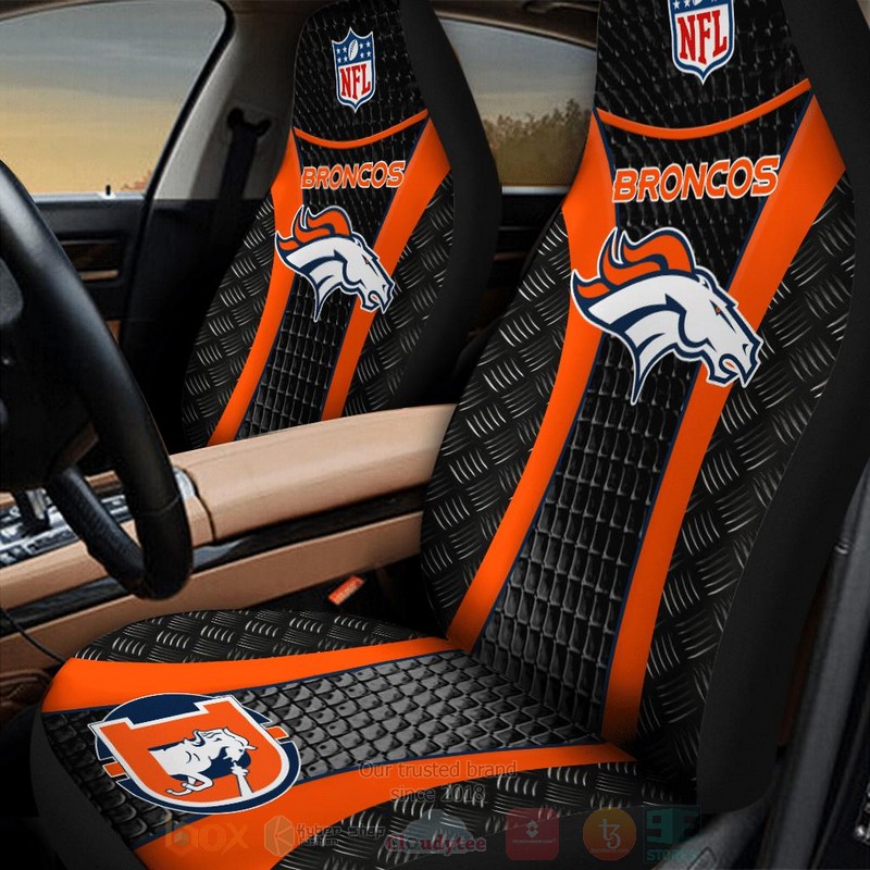 NFL_Denver_Broncos_Black_Car_Seat_Cover_1