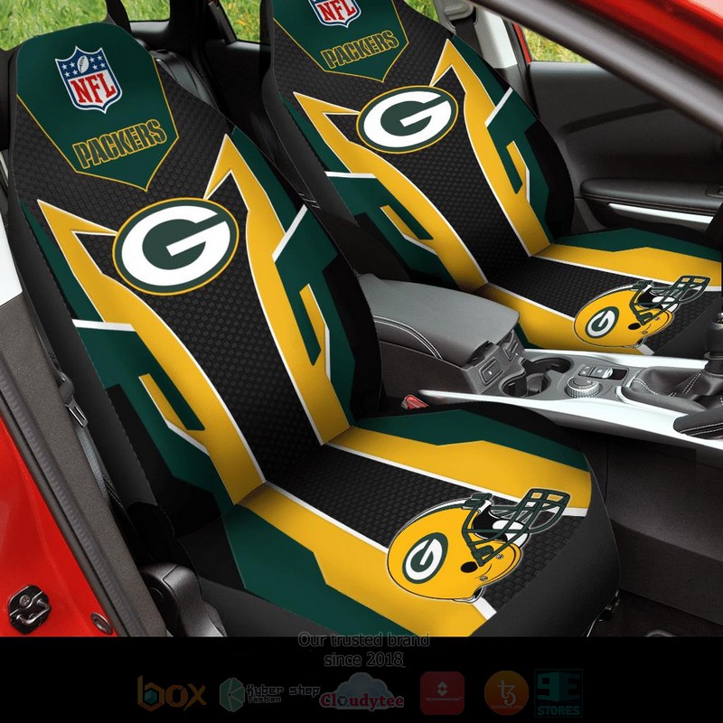 NFL_Green_Bay_Packers_Black-Green_Car_Seat_Cover