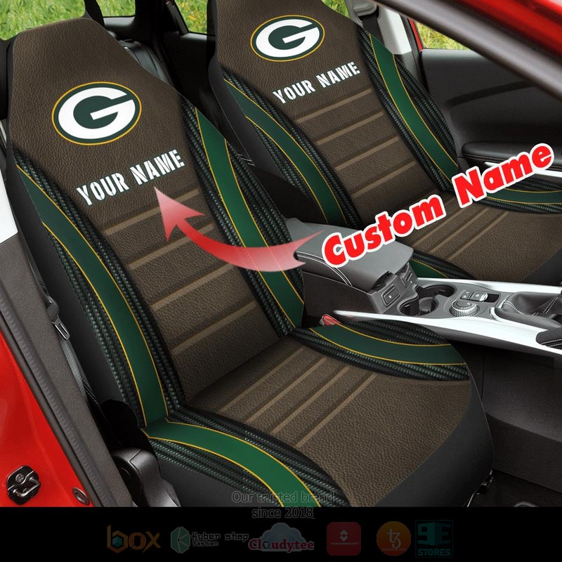 NFL_Green_Bay_Packers_Custom_Name_Car_Seat_Cover