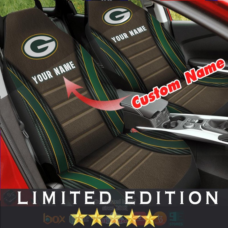 NFL_Green_Bay_Packers_Custom_Name_Car_Seat_Cover_1
