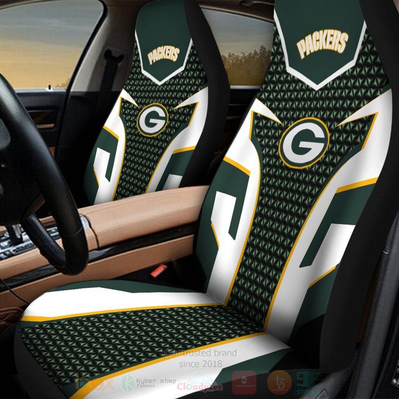 NFL_Green_Bay_Packers_Green-White_Car_Seat_Cover