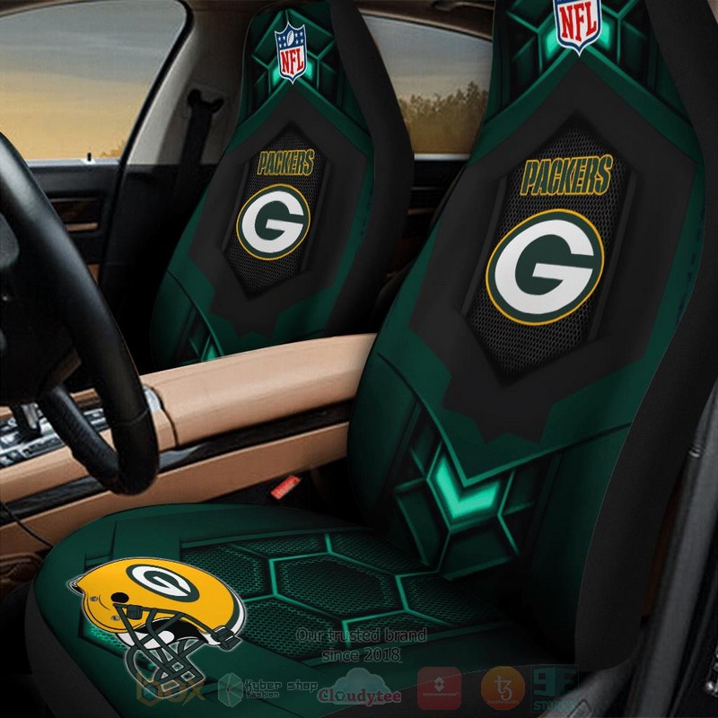 NFL_Green_Bay_Packers_Yellow-Green_Car_Seat_Cover