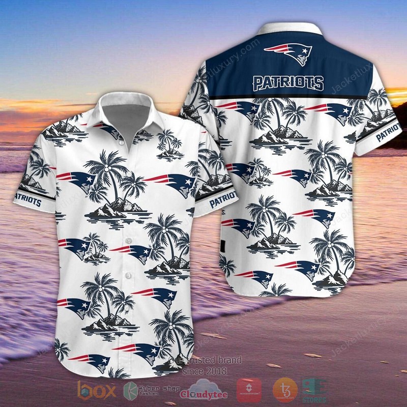 NFL_New_England_Patriots_palm_tree_Hawaiian_Shirt_Shorts