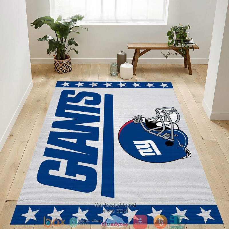NFL_New_York_Giants_Helmet_Logo_Rug_Carpet