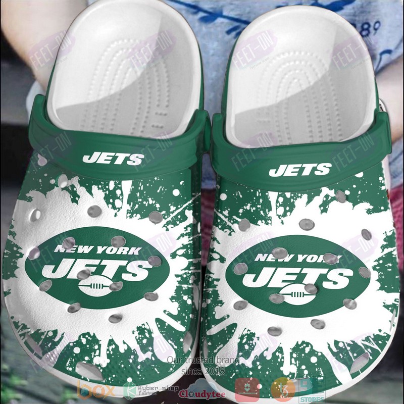 NFL_New_York_Jets_White_and_Green_Crocband_Clogs