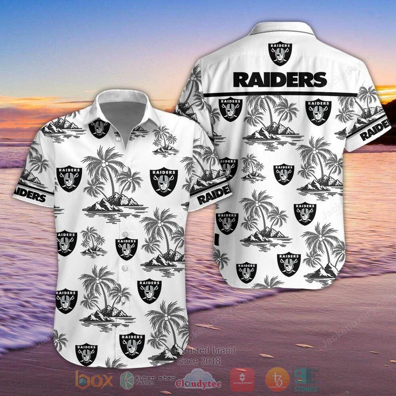 NFL_Oakland_Raiders_palm_tree_Hawaiian_Shirt_Shorts