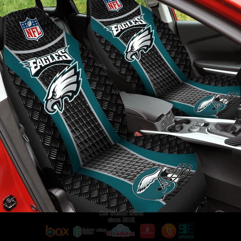 NFL_Philadelphia_Eagles_Blue_Car_Seat_Cover