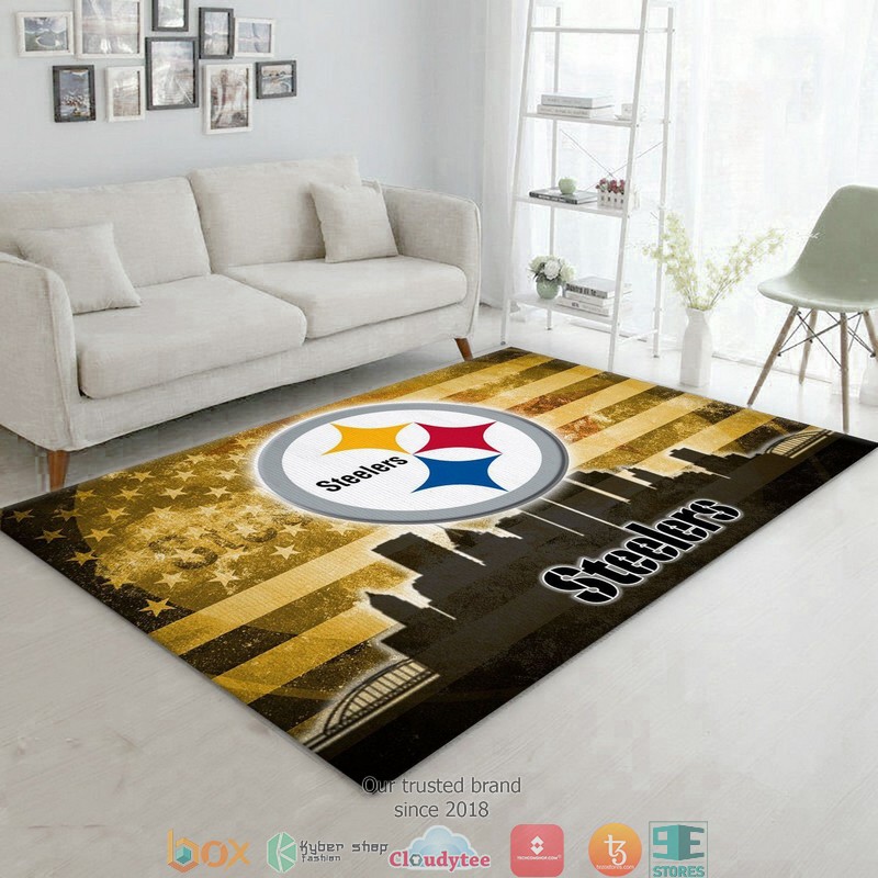 NFL_Pittsburgh_Steelers_Rug_Carpet_1