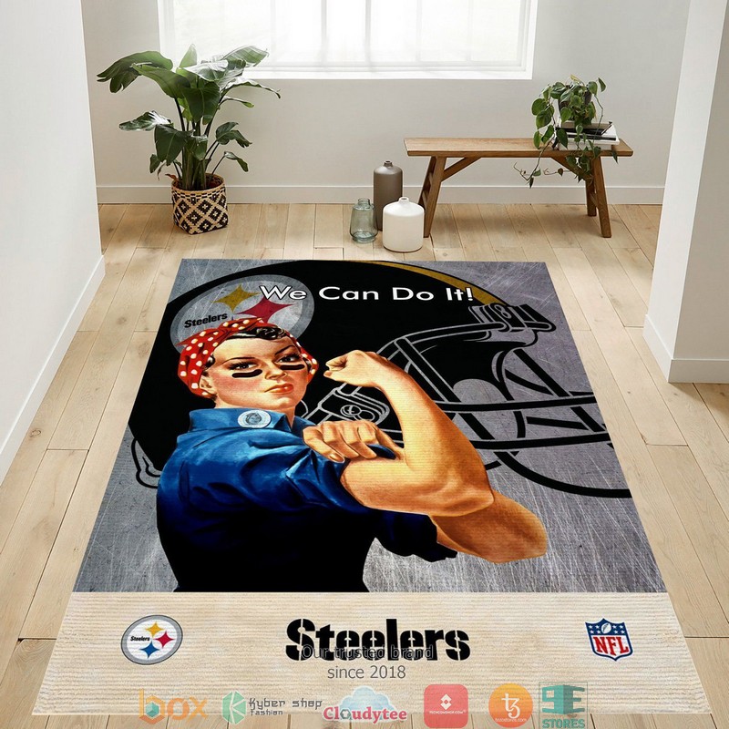 NFL_Pittsburgh_Steelers_Team_Logo_Rug_Carpet