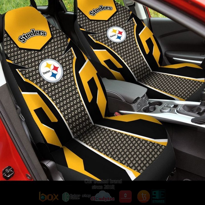 NFL_Pittsburgh_Steelers_Yellow_Car_Seat_Cover_1