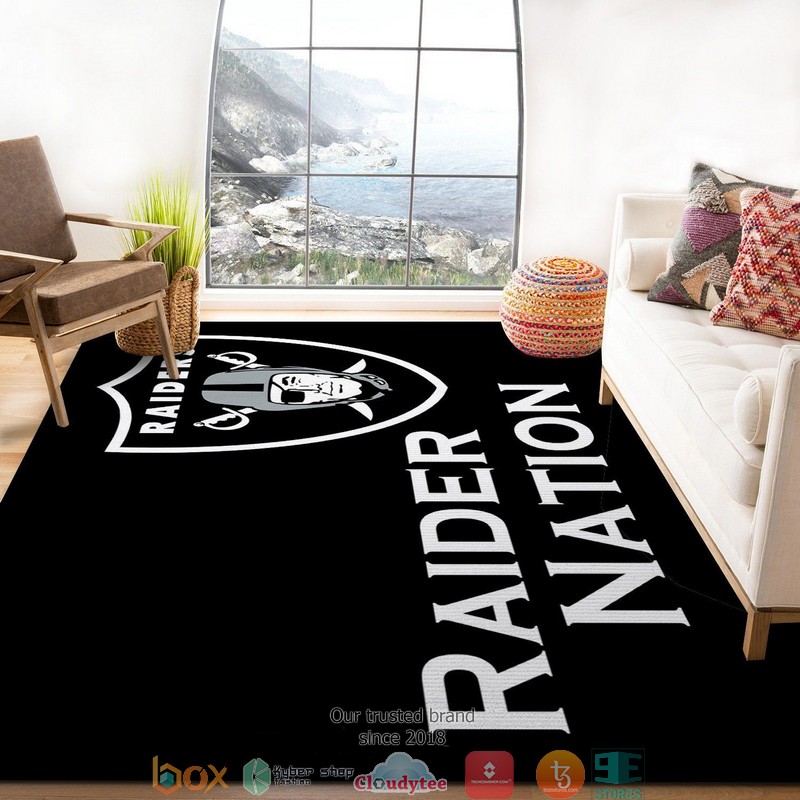 NFL_Raider_Nation_Black_Rug_Carpet_1