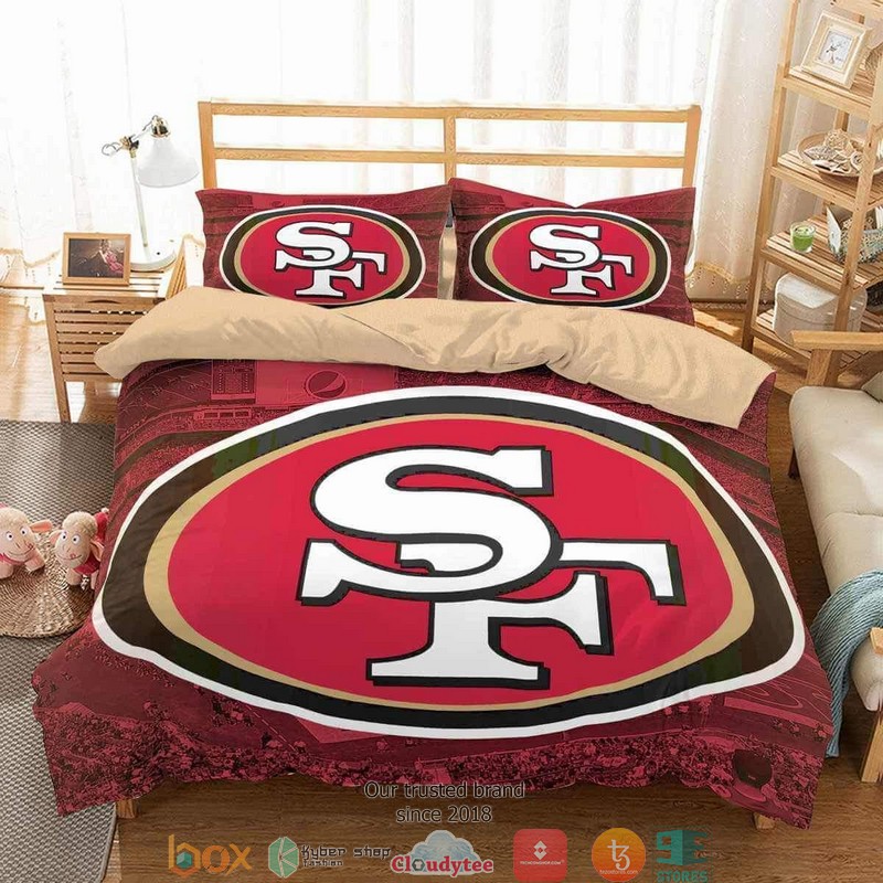 NFL_San_Francisco_49Ers_Duvet_Cover_Bedroom_Set