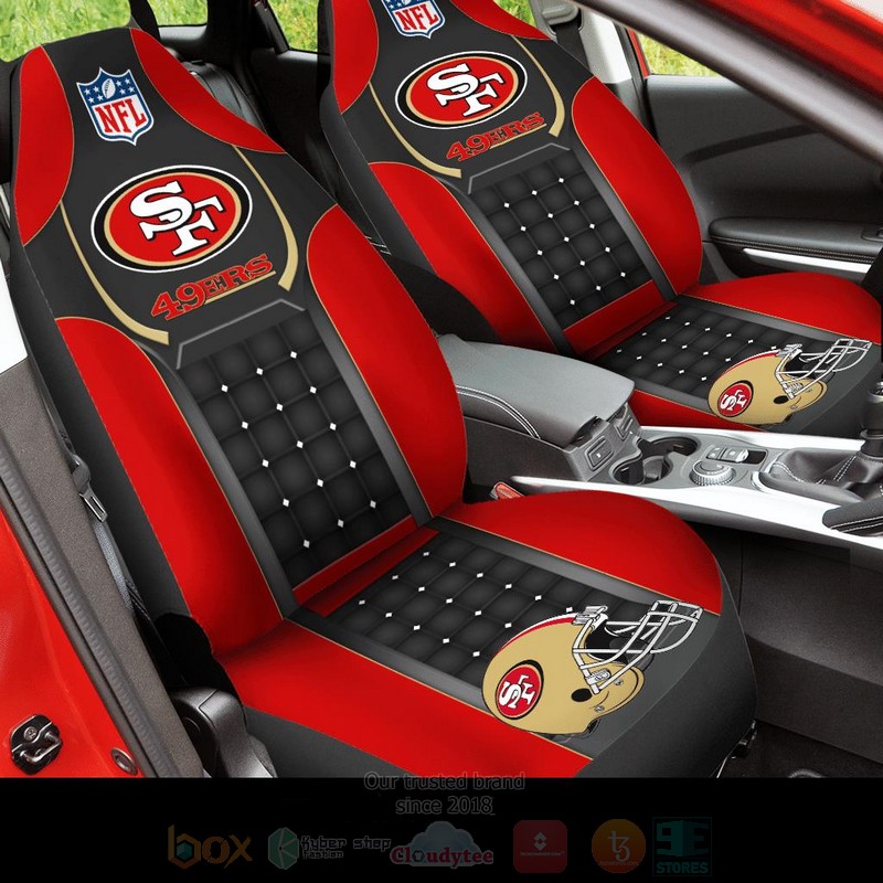 NFL_San_Francisco_49ers_Red-Black_Car_Seat_Cover