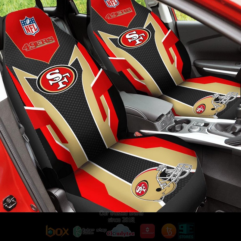 NFL_San_Francisco_49ers_Red-Cream_Car_Seat_Cover