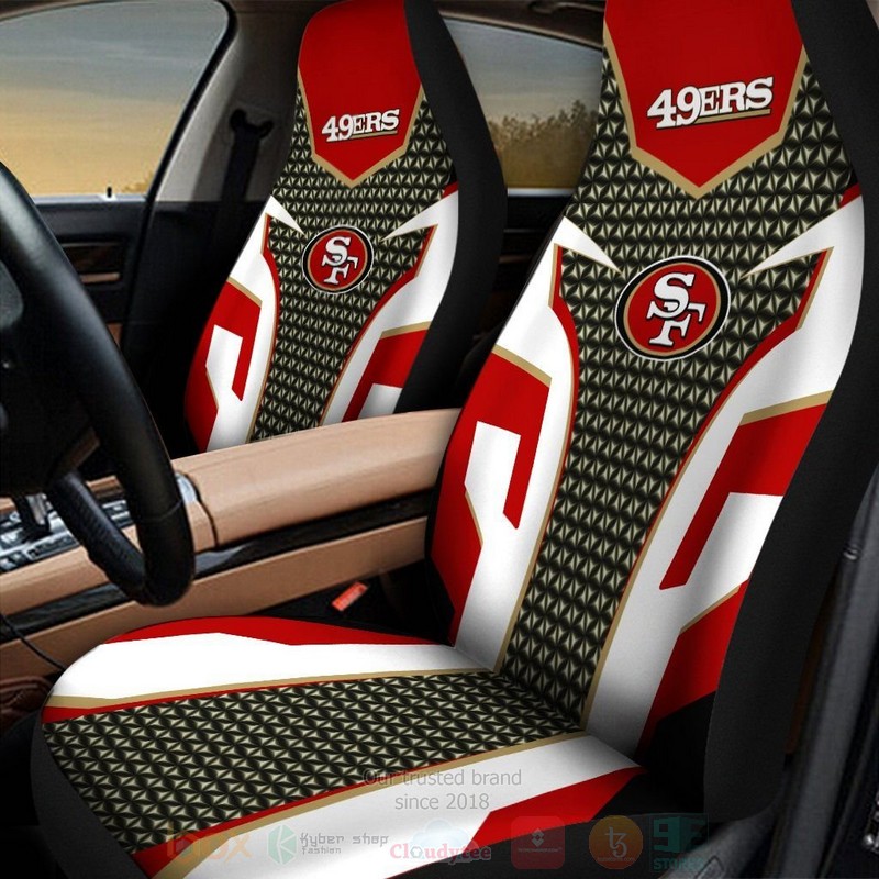 NFL_San_Francisco_49ers_Red-White_Car_Seat_Cover