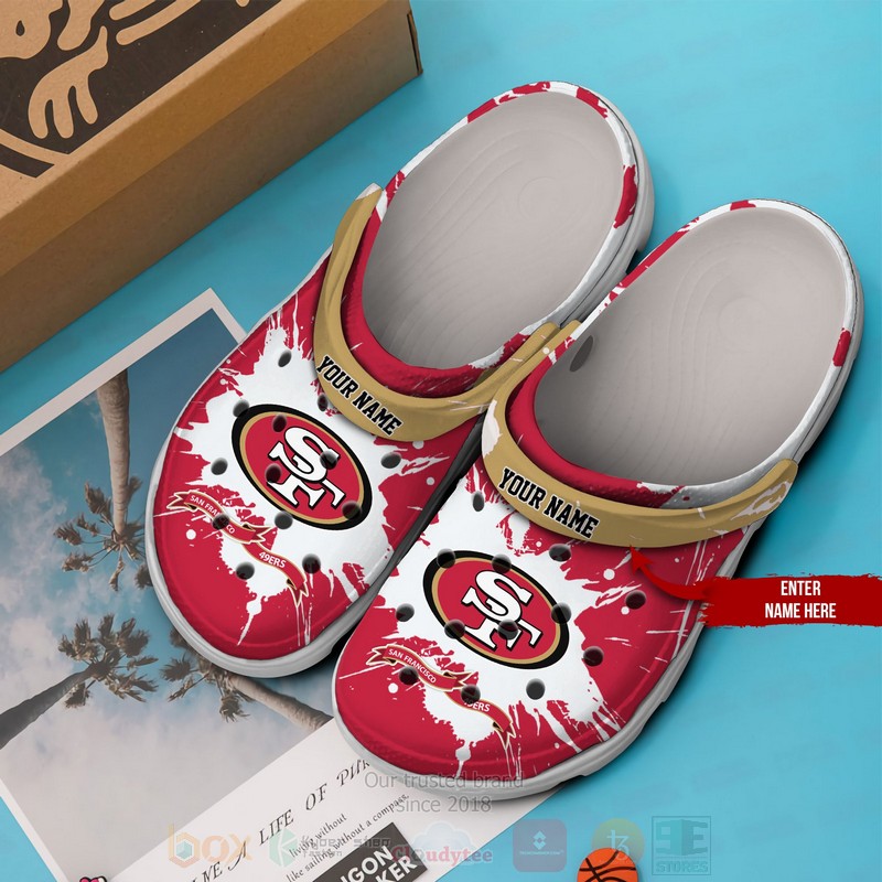 NFL_San_Francisco_49ers_Red_Crocs_Shoes_1