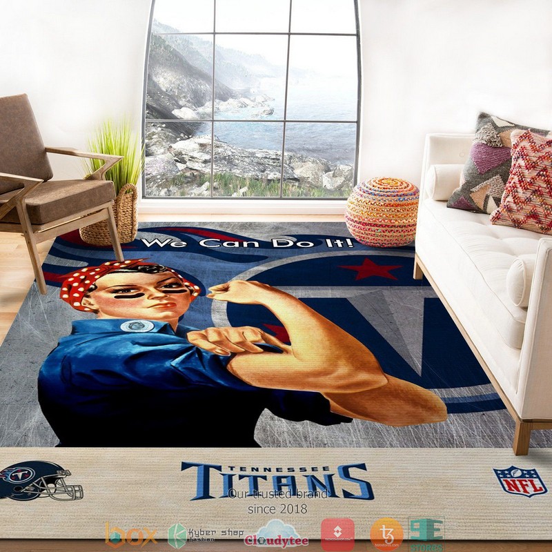 NFL_Tennessee_Titans_Blue_Logo_Rug_Carpet_1