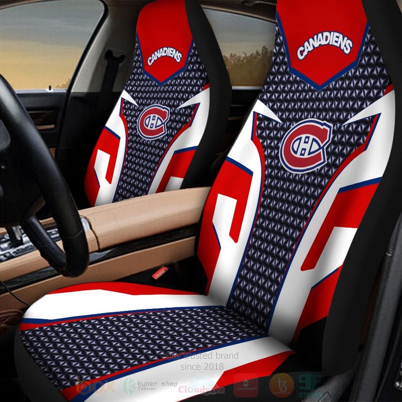NHL_Montreal_Canadiens_Red-White_Car_Seat_Cover