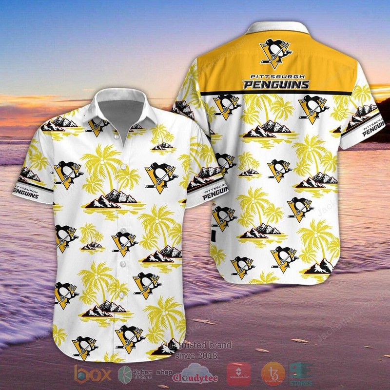 NHL_Pittsburgh_Penguins_palm_tree_Hawaiian_Shirt_Shorts