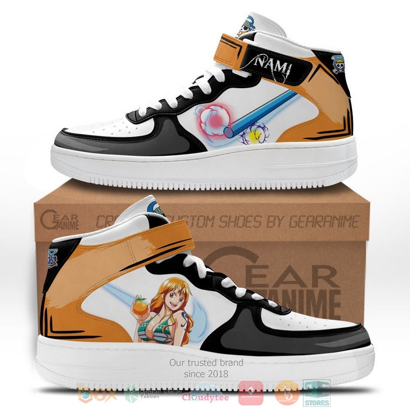 Nami_Anime_One_Piece_High_Air_Force_Shoes