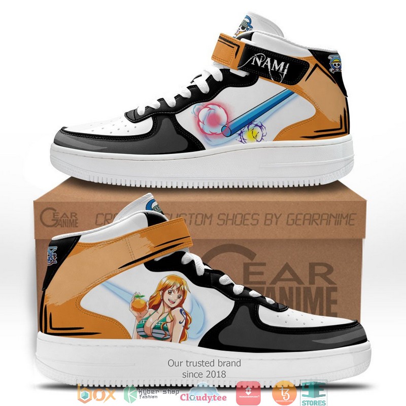 Nami_Anime_One_Piece_for_Otaku_High_Air_Force_Shoes