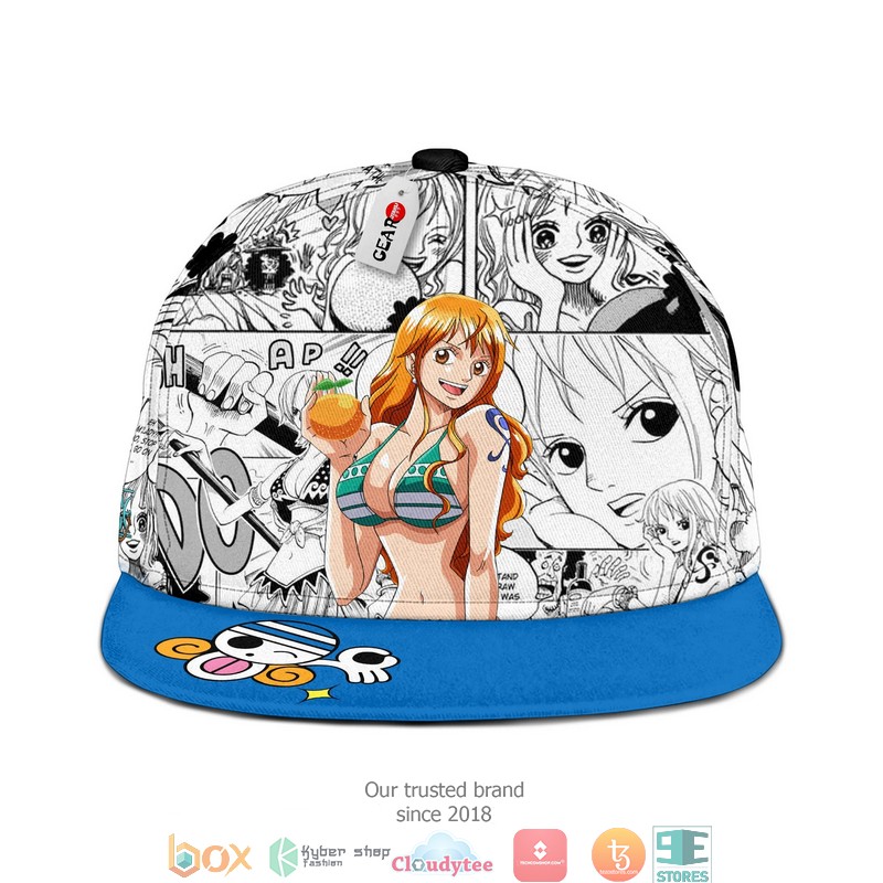 Nami_One_Piece_Anime_Mix_Manga_Snapback_hat