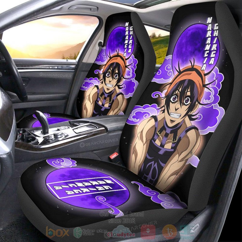 Narancia_Ghirga_JoJos_Bizarre_Adventure_Bizarre_Adventure_Anime_Car_Seat_Cover_1