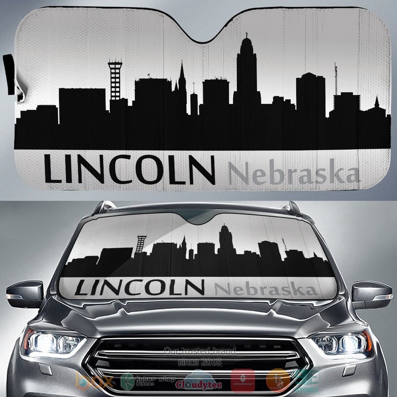 Nebraska_Lincoln_Skyline_Car_Sunshade