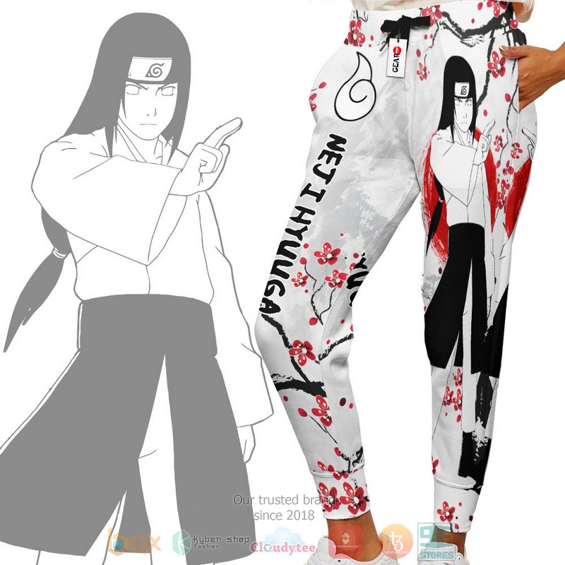 Neji_Hyuuga_Naruto_Anime_Japan_Style_Jogger_longpants_1