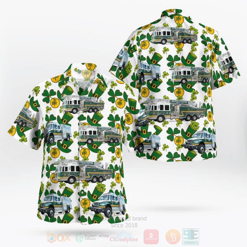 Nesquehoning_Hose_Company_1_Pennsylvania_Saint_Patricks_Day_Hawaiian_Shirt