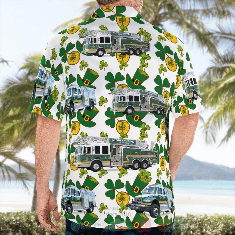 Nesquehoning_Hose_Company_1_Pennsylvania_Saint_Patricks_Day_Hawaiian_Shirt_1