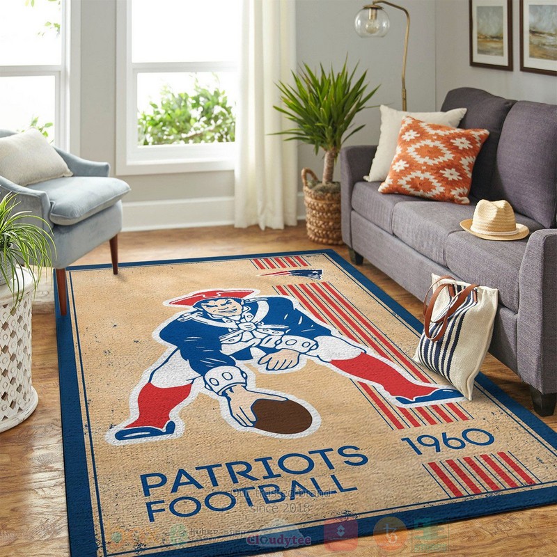 New_England_Patriots_NFL_Team_Logo_Retro_Area_Rugs_1