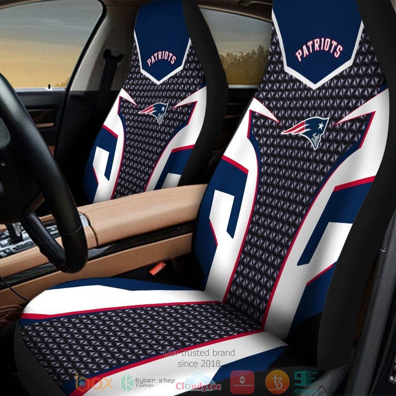 New_England_Patriots_White_Navy_Car_Seat_Covers