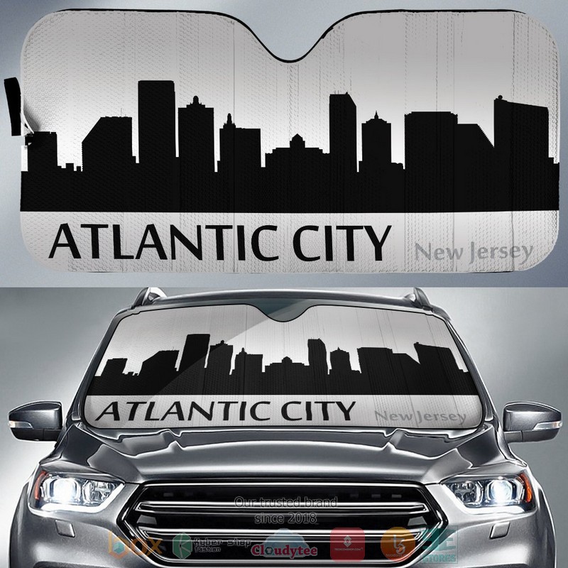 New_Jersey_Atlantic_Skyline_Car_Sunshade