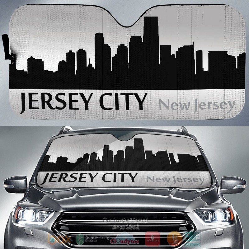 New_Jersey_Jersey_Skyline_Car_Sunshade