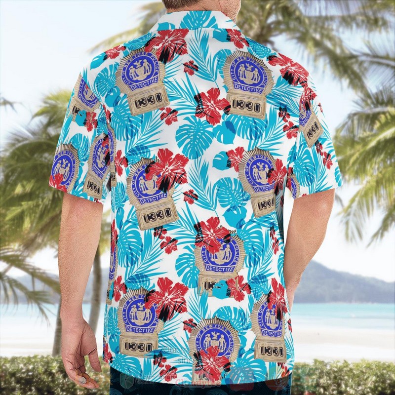 New_York_City_Police_Department_Detective_Bureau_Hawaiian_Shirt_1