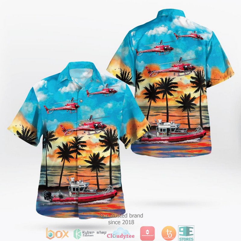 New_York_Erie_County_Sheriff_Hawaii_3D_Shirt