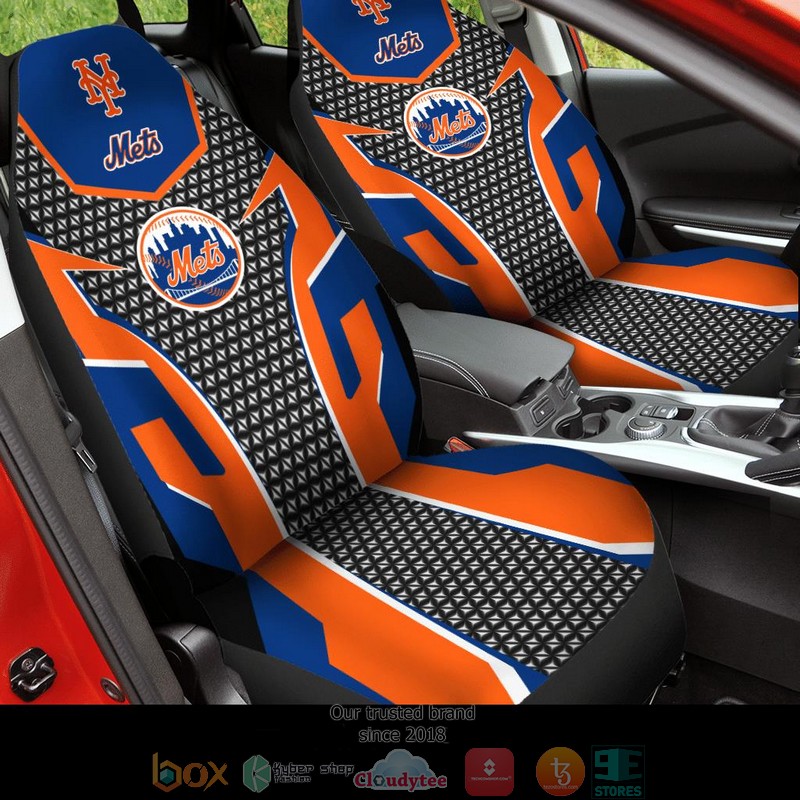 New_York_Mets_Black_Blue_Orange_Car_Seat_Covers