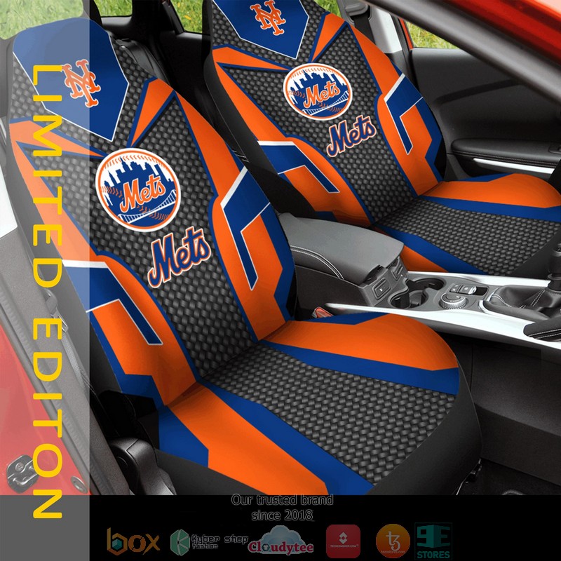 New_York_Mets_Orange_Navy_Car_Seat_Covers