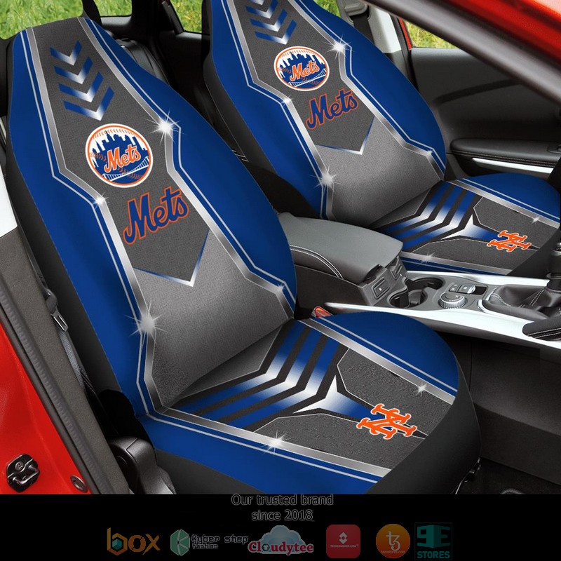 New_York_Mets_Silver_blue_Car_Seat_Covers