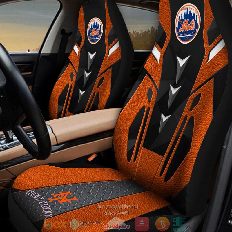 New_York_Mets_twinkle_orange_Car_Seat_Covers_1